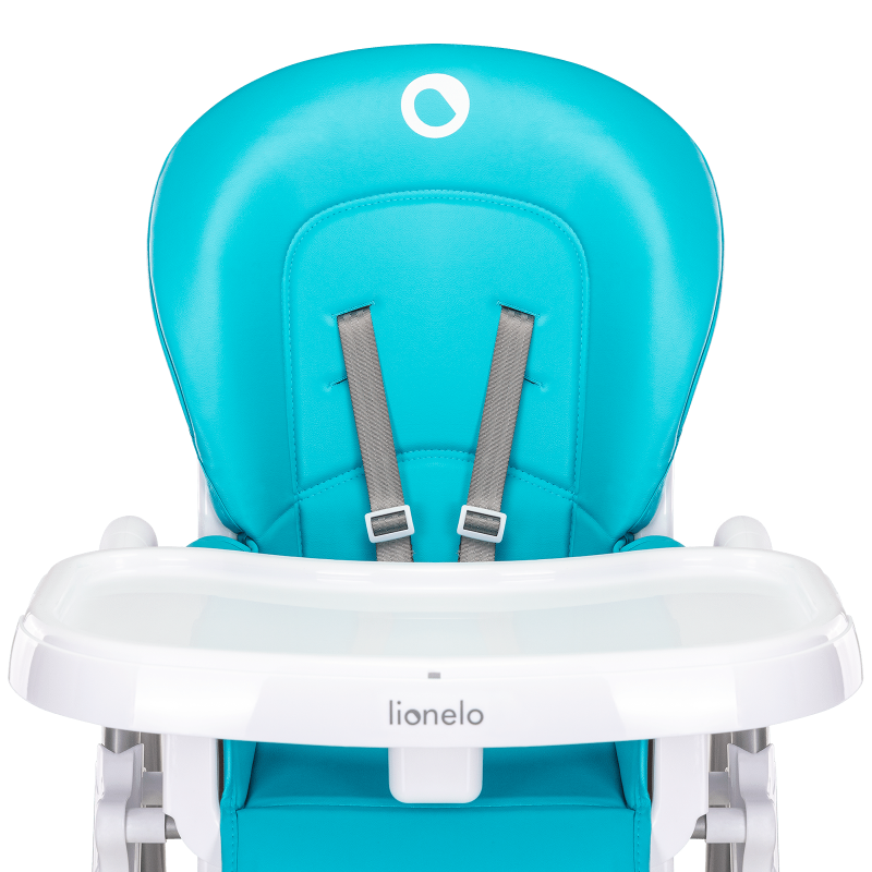 Lionelo Linn Plus Turquoise — Seggiolone pappa