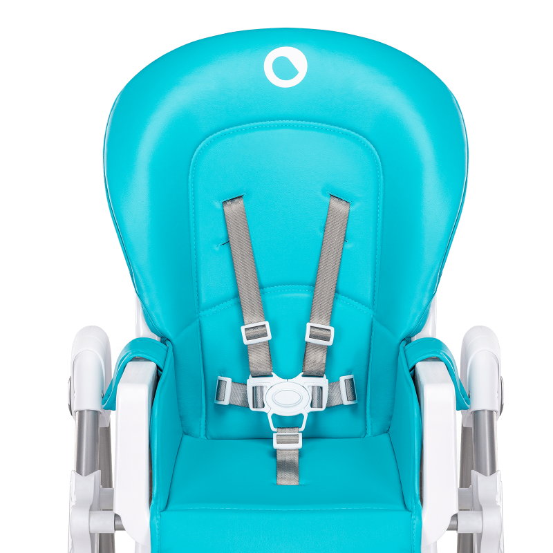 Lionelo Linn Plus Turquoise — Seggiolone pappa