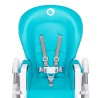 Lionelo Linn Plus Turquoise — Seggiolone pappa