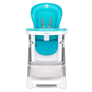 Lionelo Linn Plus Turquoise — Seggiolone pappa