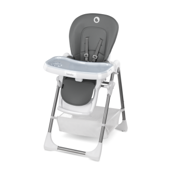 Lionelo Linn Plus Grey — Seggiolone pappa