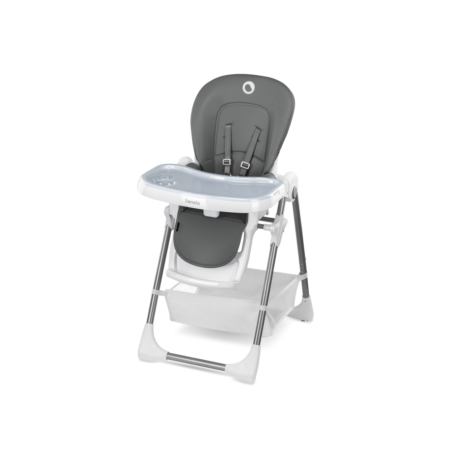 Lionelo Linn Plus Grey — Seggiolone pappa