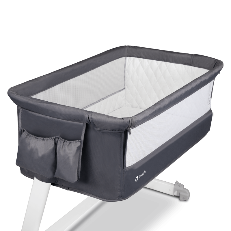 Lionelo Theo Dark Grey — Lettino 3in1