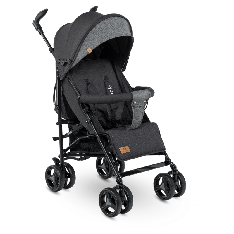 Lionelo Irma Black/Dark Grey — Passeggino