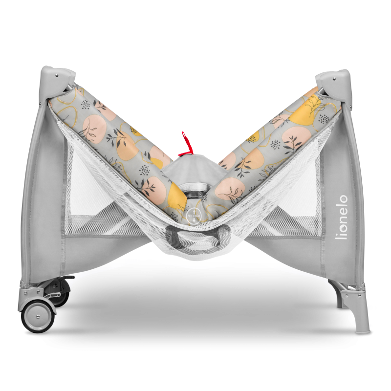 Lionelo Stefi Plus Pink Yellow — Lettino 2in1