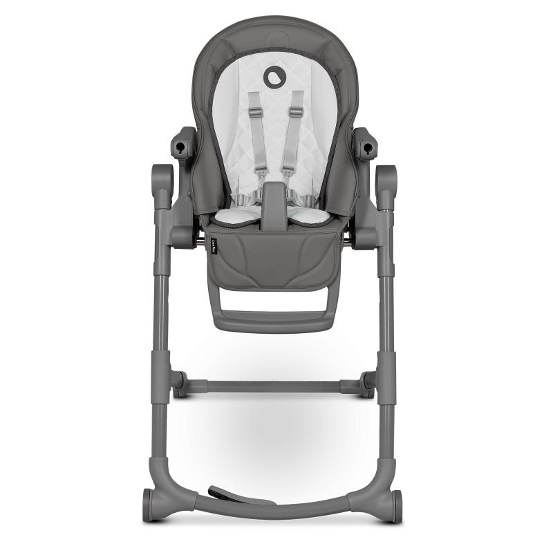 Lionelo Cora Plus Grey Stone — Seggiolone pappa