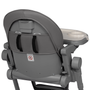 Lionelo Cora Plus Grey Stone — Seggiolone pappa