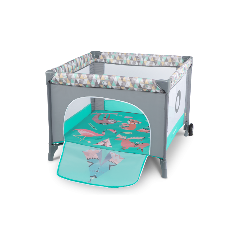 Lionelo Lene Green Turquoise — box per bambini