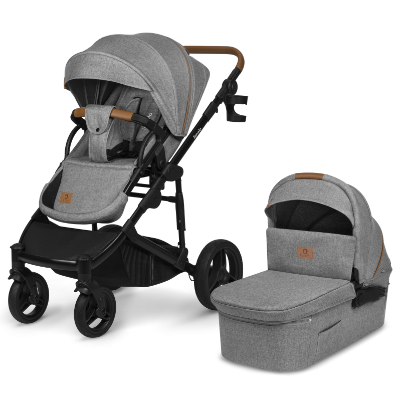 Lionelo Mari Tour 2in1 Grey Stone — Passeggino multifunzione