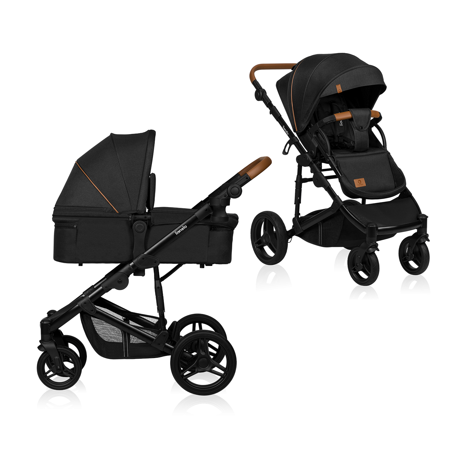 Lionelo Mari Tour 2in1 Black Onyx — Passeggino multifunzione