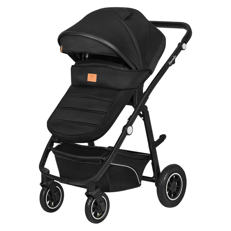 Lionelo Bianka 3in1 Black Onyx — Passeggino multifunzione