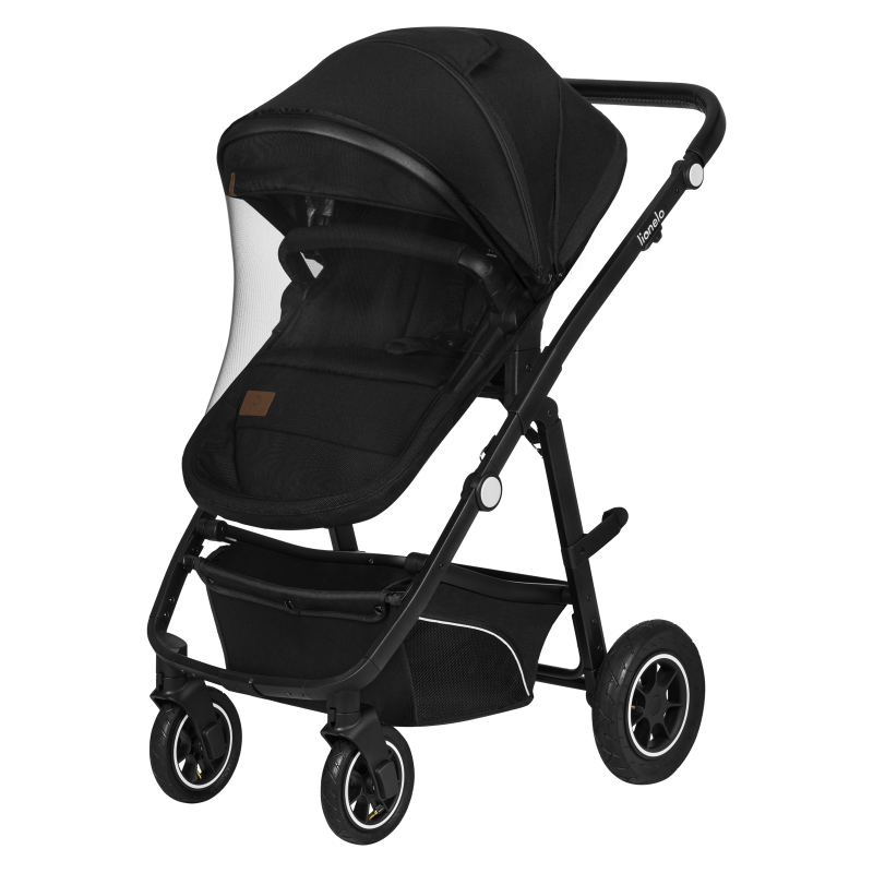 Lionelo Bianka 3in1 Black Onyx — Passeggino multifunzione