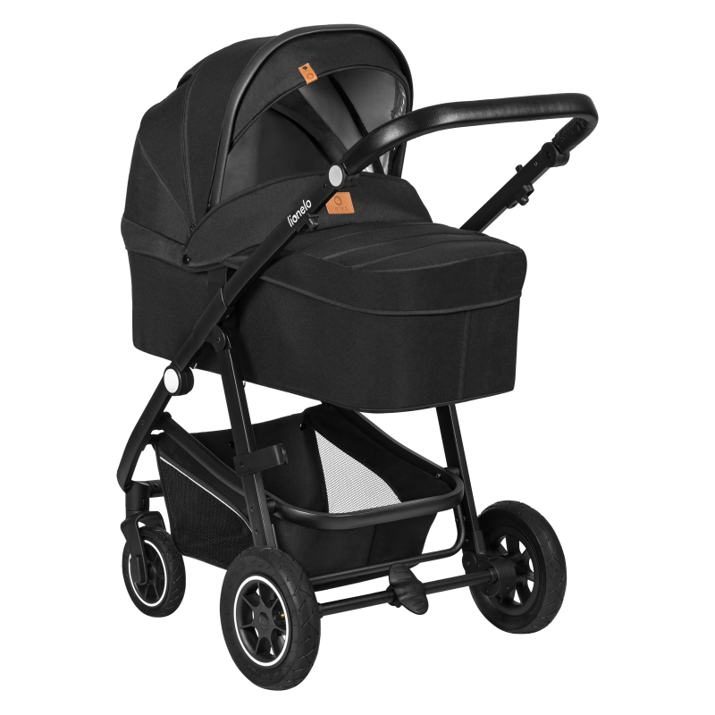 Lionelo Bianka 3in1 Black Onyx — Passeggino multifunzione