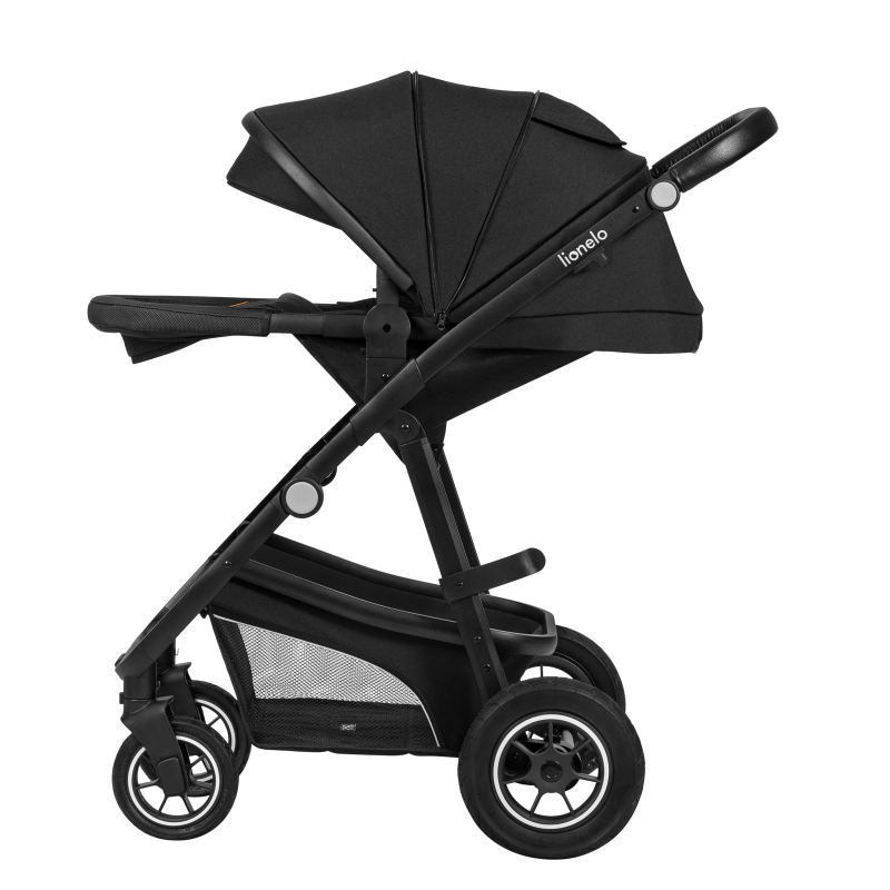 Lionelo Bianka 3in1 Black Onyx — Passeggino multifunzione