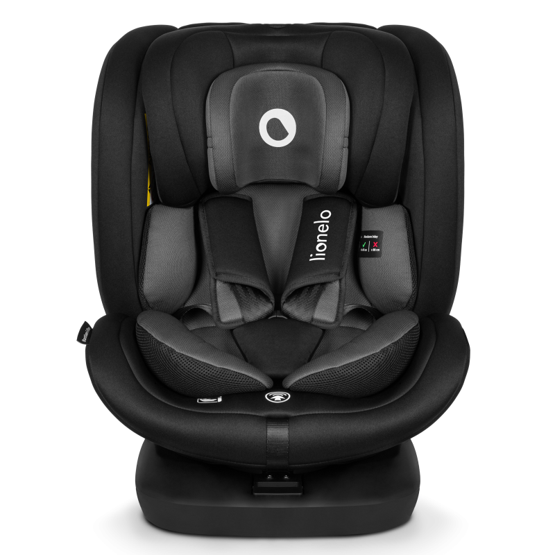 Lionelo Bastiaan i-Size Black Grey — Seggiolino auto