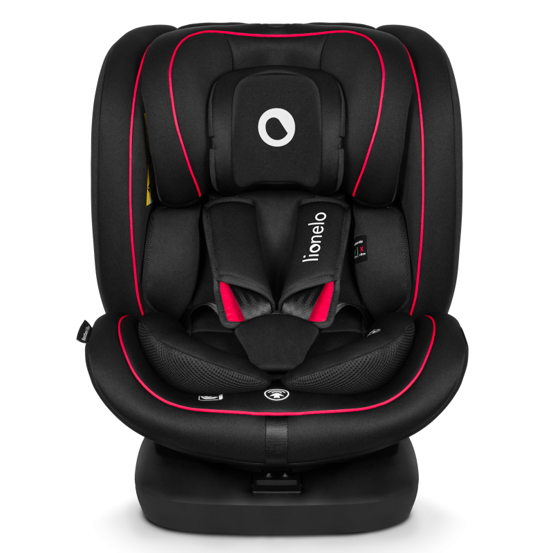 Lionelo Bastiaan i-Size Black Red — Seggiolino auto