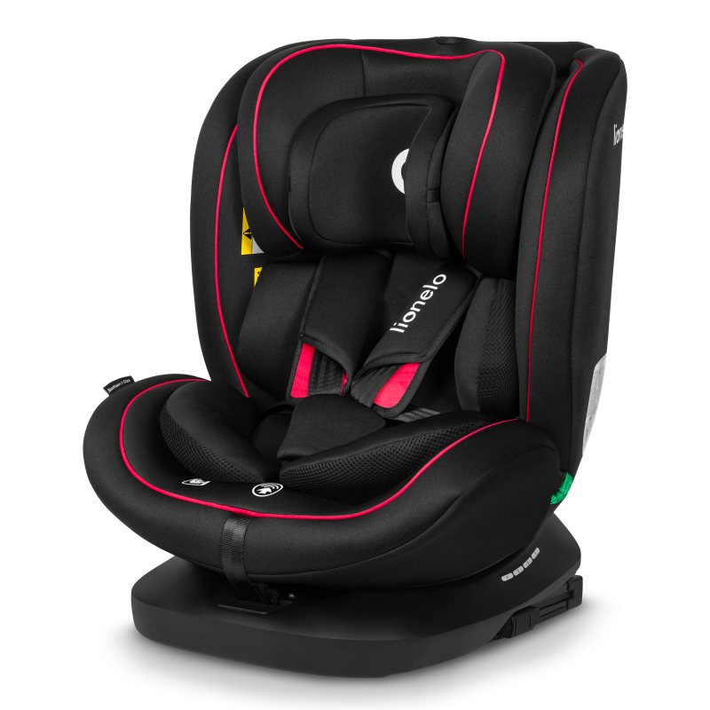 Lionelo Bastiaan i-Size Black Red — Seggiolino auto