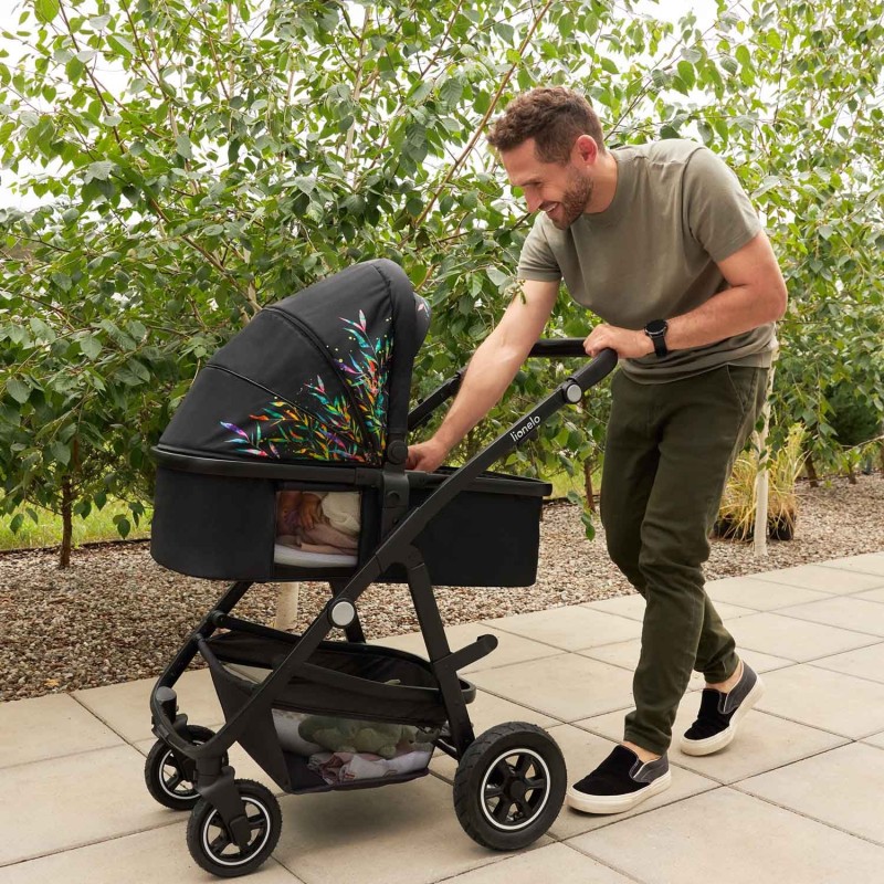 Lionelo Amber 2in1 Black Onyx — Passeggino multifunzione