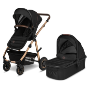 Lionelo Amber 2in1 Black Onyx — Passeggino multifunzione