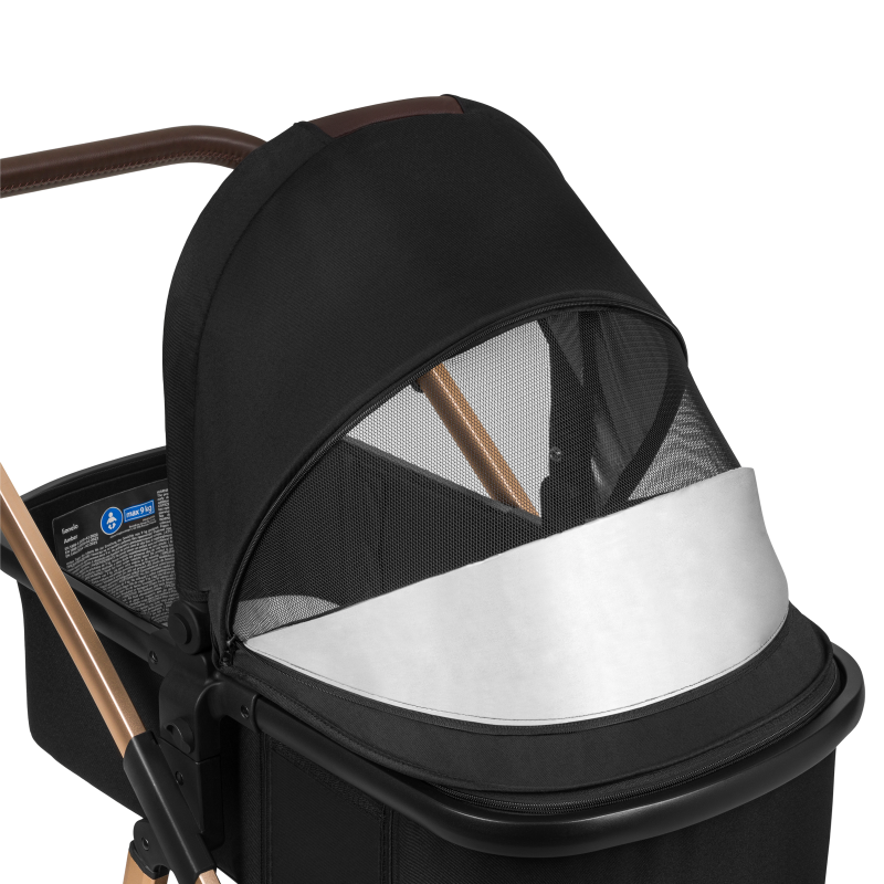 Lionelo Amber 2in1 Black Onyx — Passeggino multifunzione