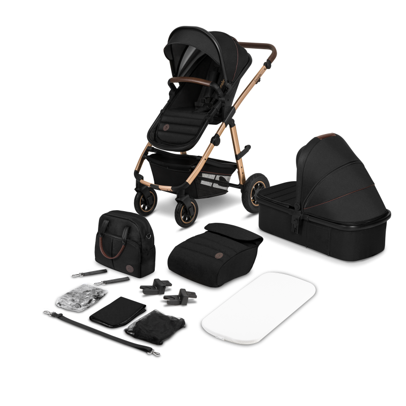 Lionelo Amber 2in1 Black Onyx — Passeggino multifunzione