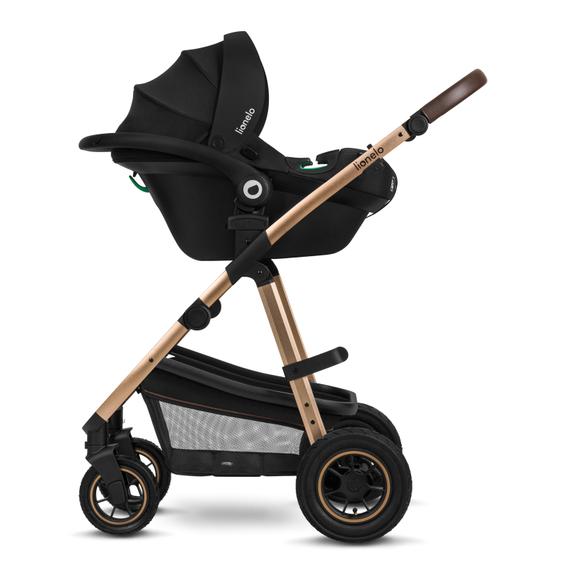 Lionelo Amber 3in1 Black Onyx — Passeggino multifunzionale