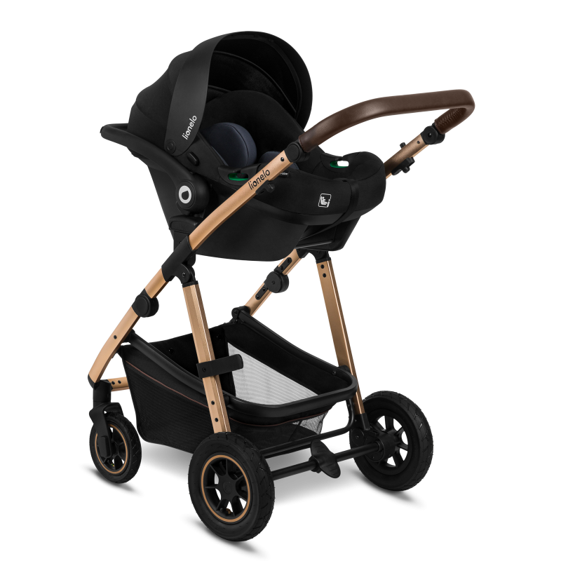 Lionelo Amber 3in1 Black Onyx — Passeggino multifunzionale