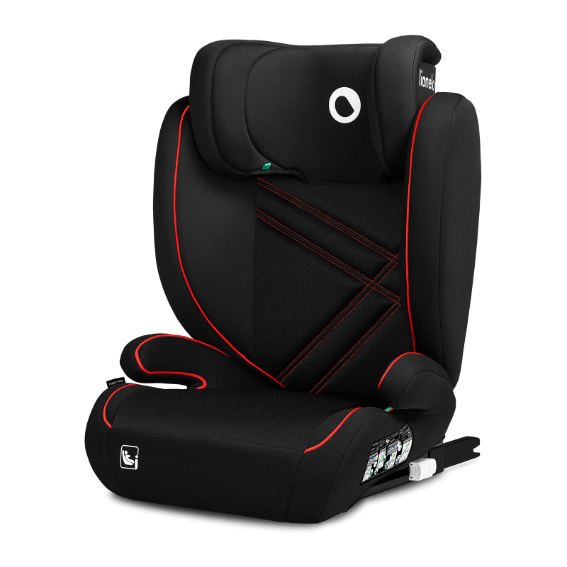 Lionelo Hugo i-Size Sporty Black Red — Seggiolino auto