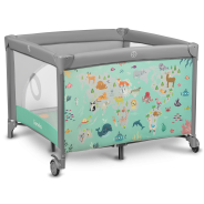 Lionelo Mille Grey Green — Box per bambini