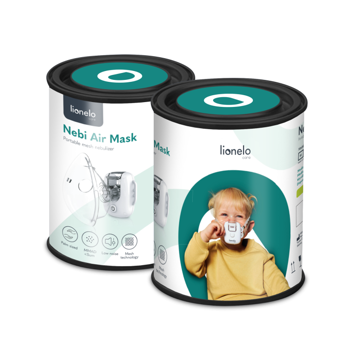 Lionelo Nebi Air Mask White — nebulizzatore