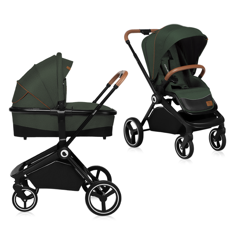 Lionelo Mika 2in1 Green Forest — Passeggino multifunzione