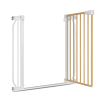 Lionelo Truus Slim White Natural — Cancello di sicurezza