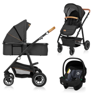 Lionelo Amber 3 in 1 Grey Graphite — Passeggino multifunzionale