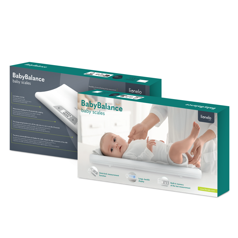 Lionelo Babybalance White — Bilancia per neonati