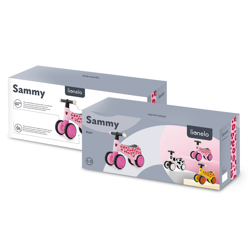 Lionelo Sammy Pink Rose—Triciclo