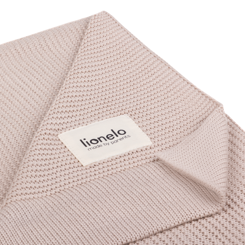 Lionelo Bamboo Blanket Beige Sand — Coperta di bambù