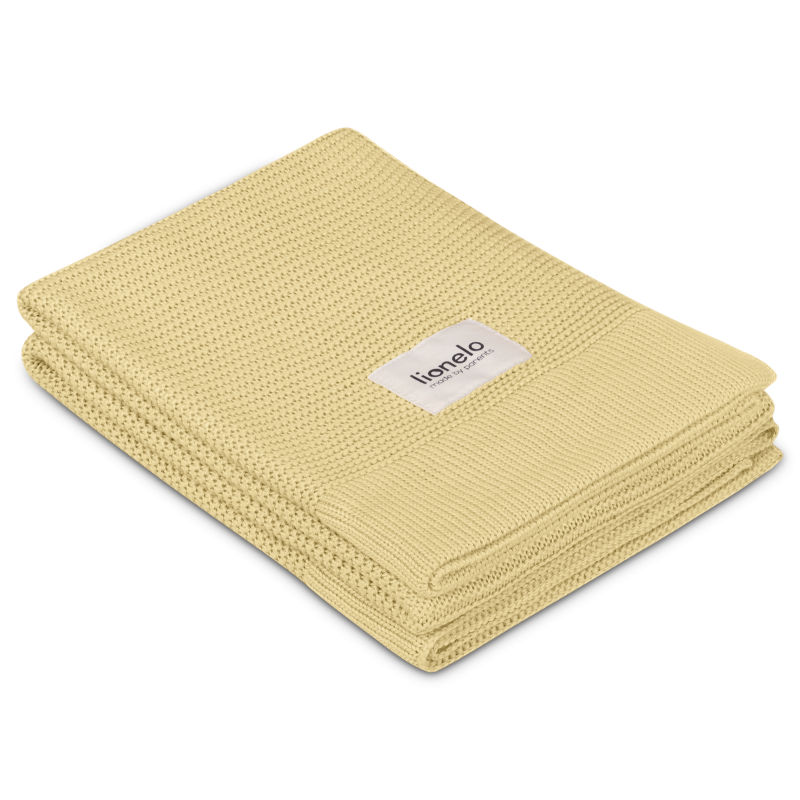 Lionelo Bamboo Blanket Yellow Lemon — Coperta di bambù