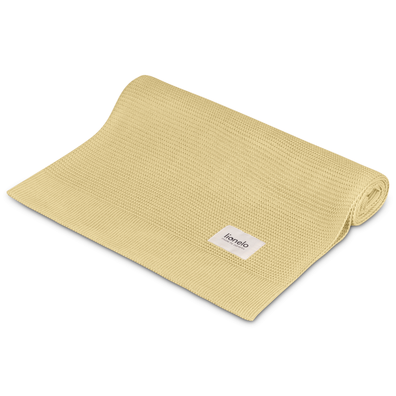 Lionelo Bamboo Blanket Yellow Lemon — Coperta di bambù