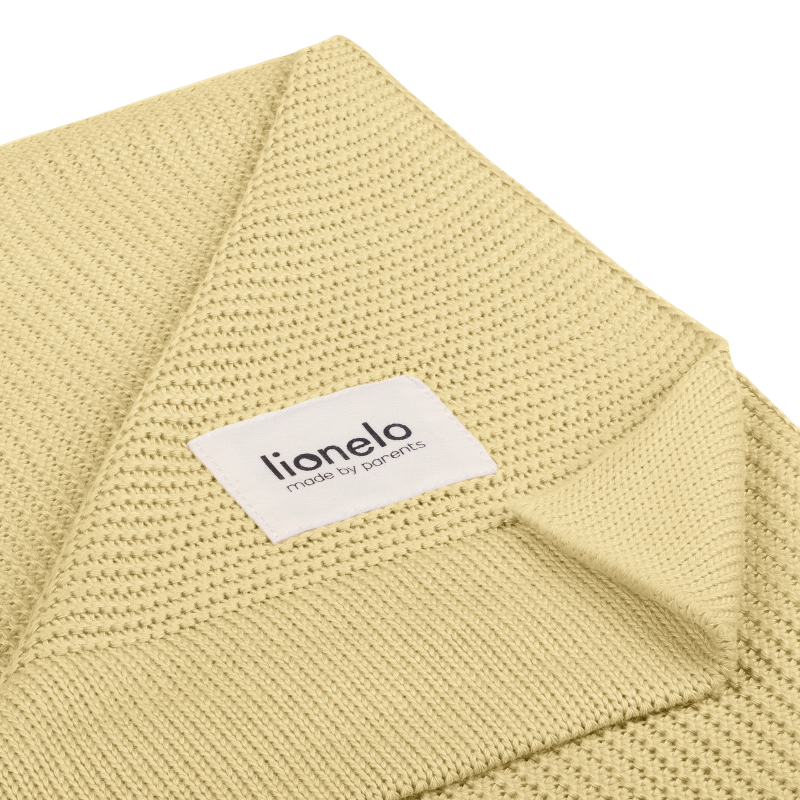 Lionelo Bamboo Blanket Yellow Lemon — Coperta di bambù