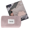 Lionelo Bamboo Blanket Pink — Coperta di bambù