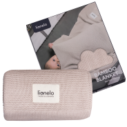 Lionelo Bamboo Blanket Beige Sand — Coperta di bambù