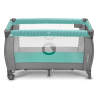 Lionelo Sven Plus Turquoise/Grey — Lettino 2in1