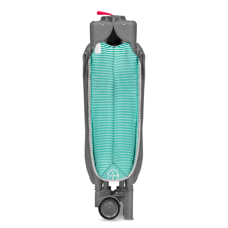 Lionelo Sven Plus Turquoise/Grey — Lettino 2in1