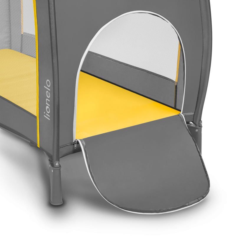 Lionelo Sven Plus Yellow Scandi — Lettino 2in1