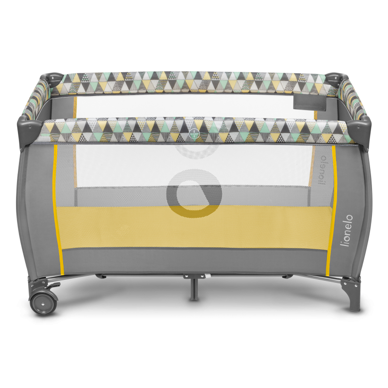 Lionelo Sven Plus Yellow Scandi — Lettino 2in1