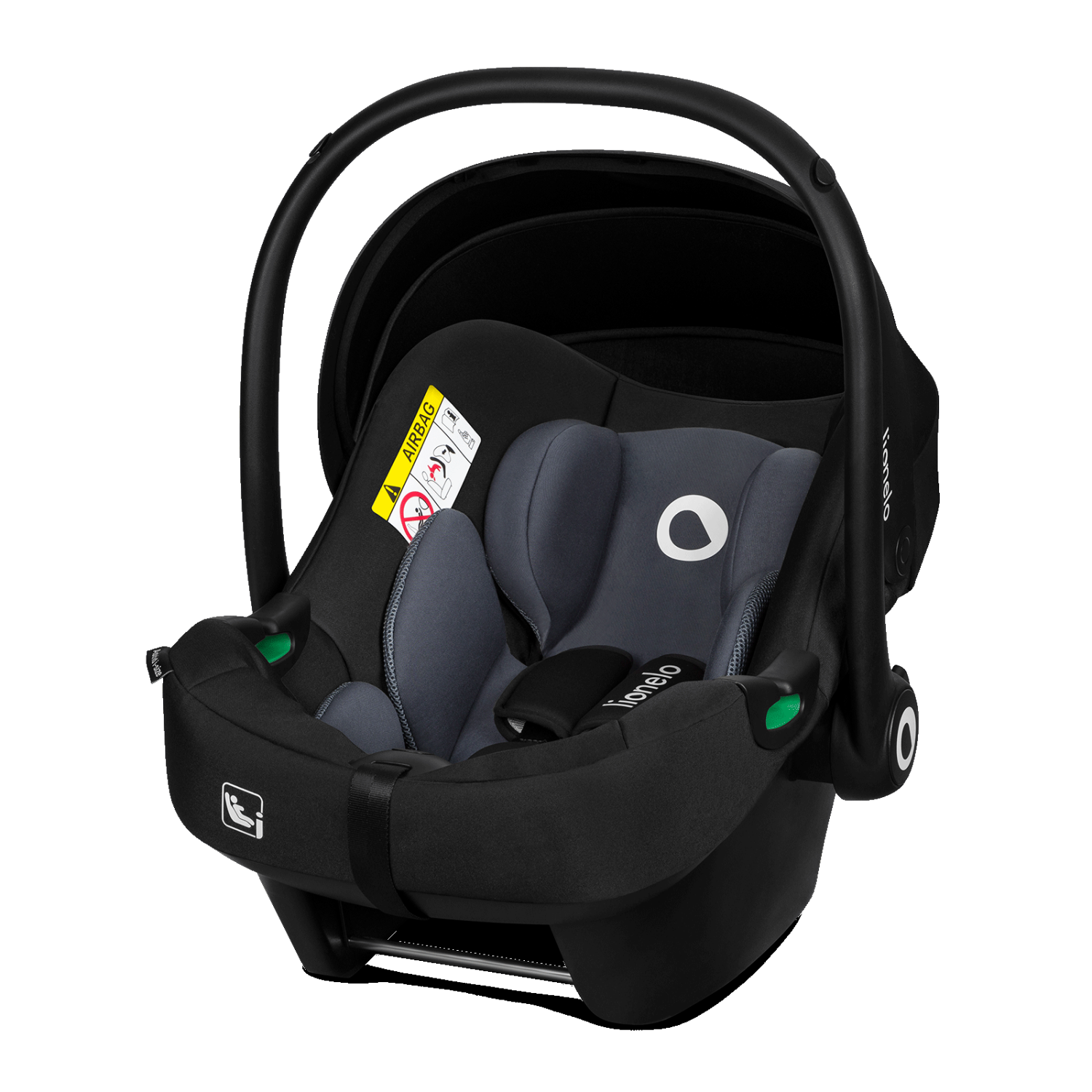 lionelo Astrid i-Size Black Grey — Seggiolino auto