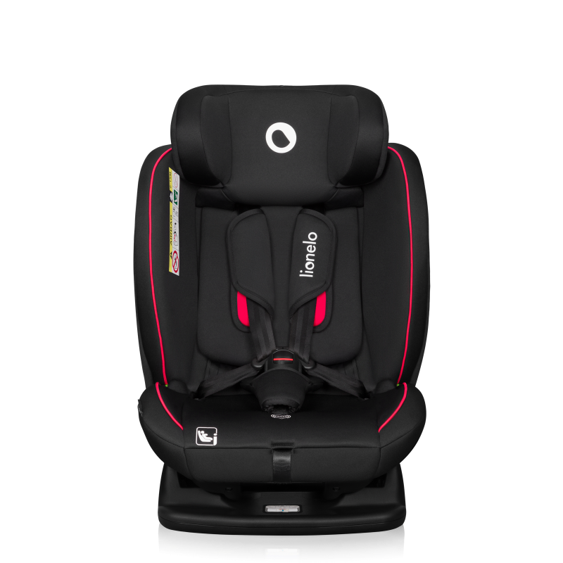 lionelo ​​Aart i-Size Black Carbon Red — Seggiolino auto