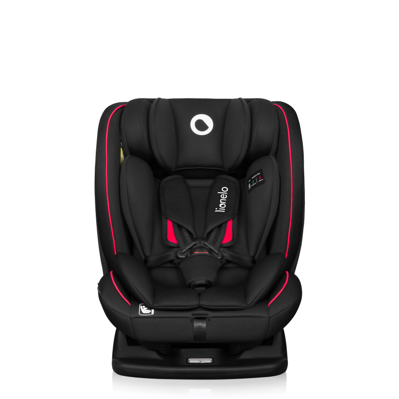 lionelo ​​Aart i-Size Black Carbon Red — Seggiolino auto