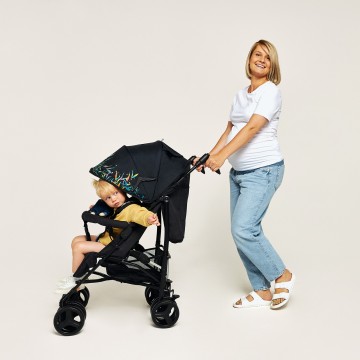 Lionelo Irma Black/Dark Grey — Passeggino