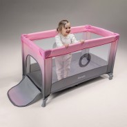 Lionelo Stefi Pink Ombre — Lettino 2in1